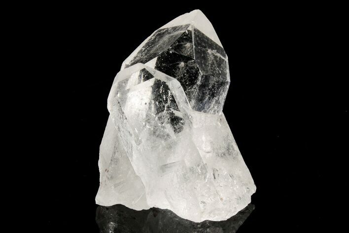 Clear Quartz Crystal Cluster - Brazil #203756